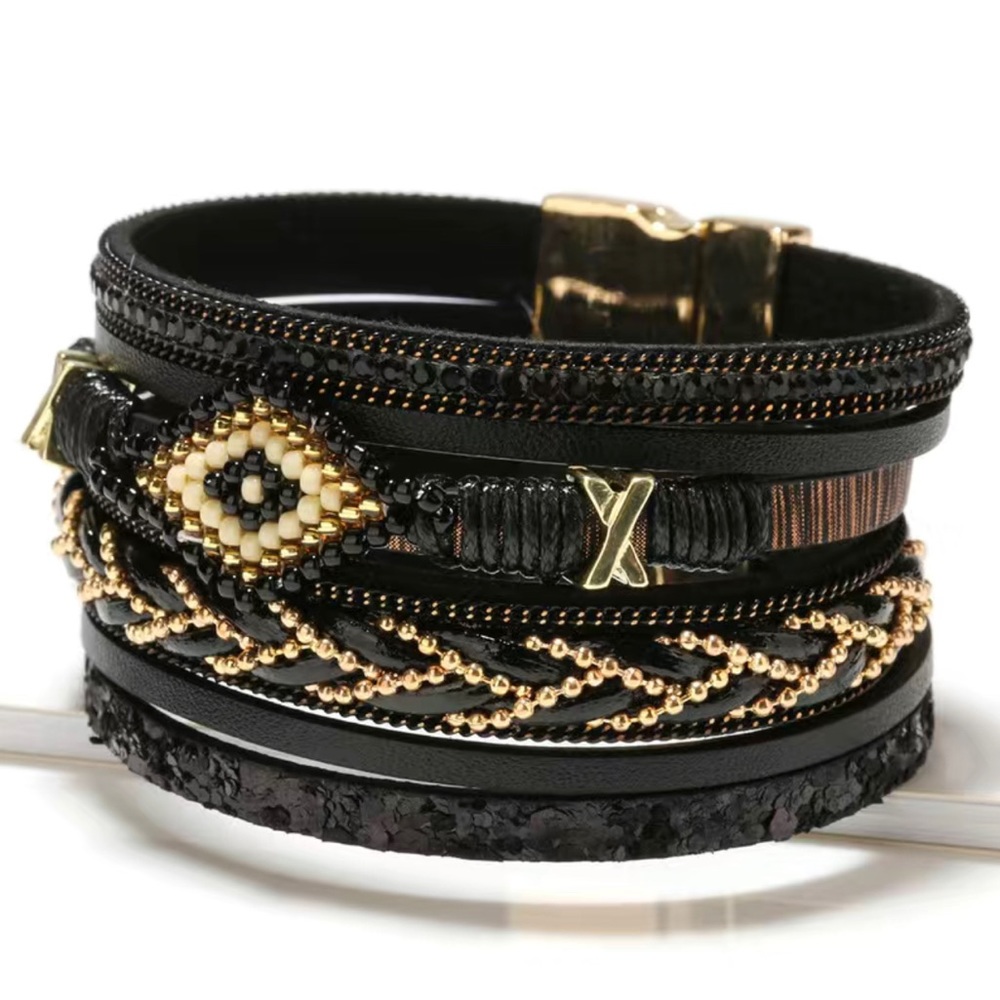 🆕 Multi-layer magnetic clasp bracelet.
